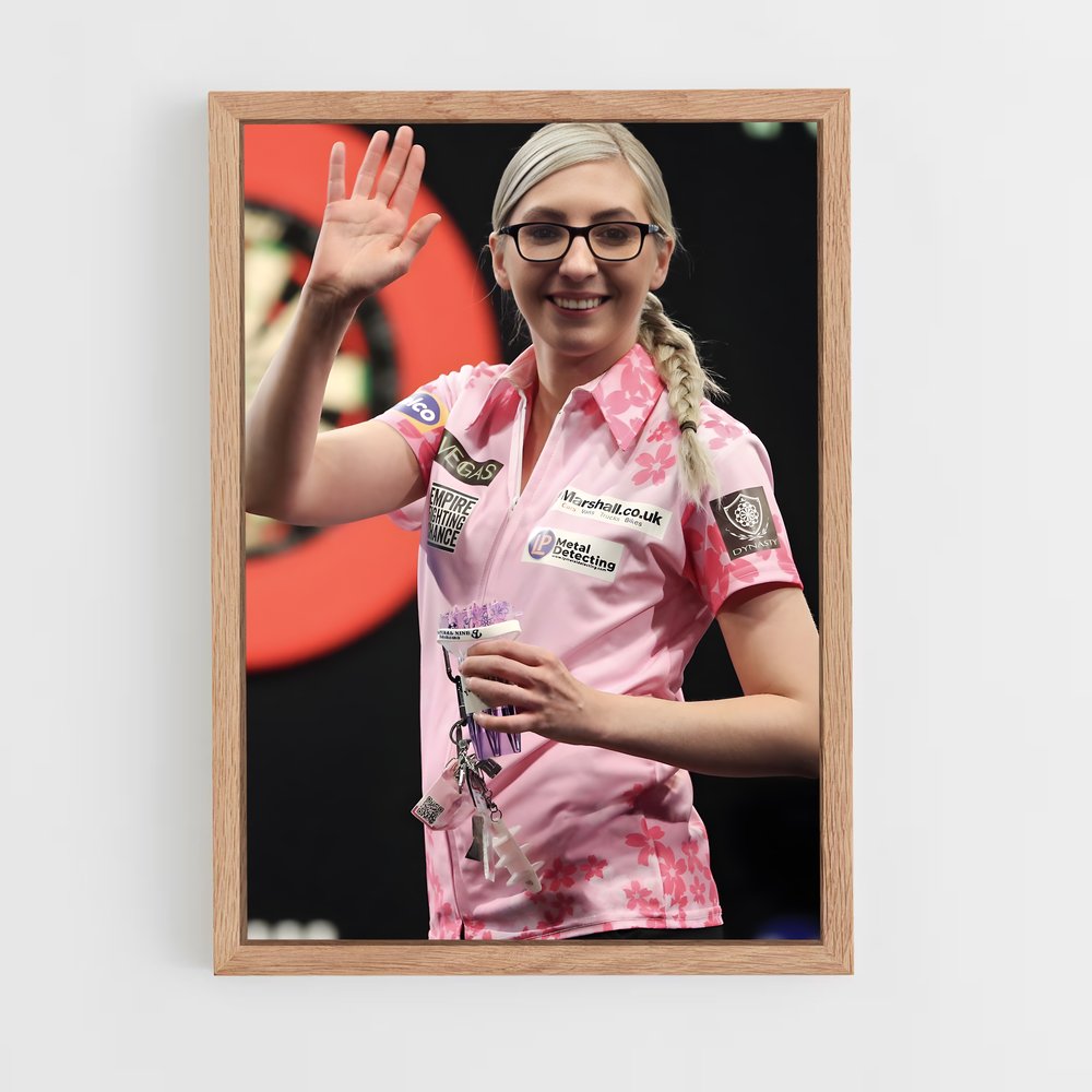 Poster La Magicienne en Rose – affiche Fléchettes (vue 4)